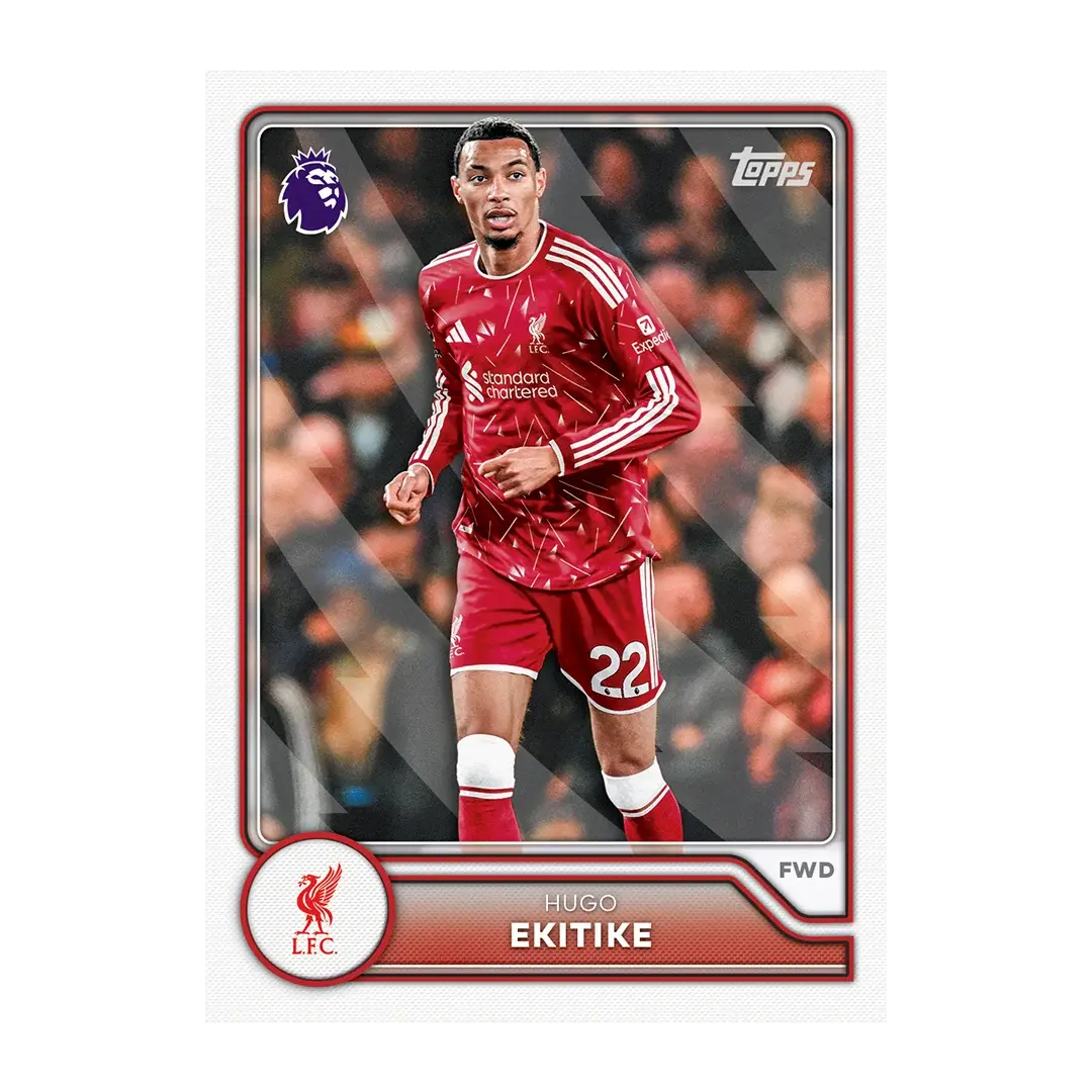 Contoh kartu 3 dari Topps Flagship Premier League 2026/27 Value Box