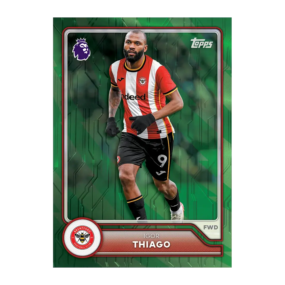 Contoh kartu 2 dari Topps Flagship Premier League 2026/27 Value Box